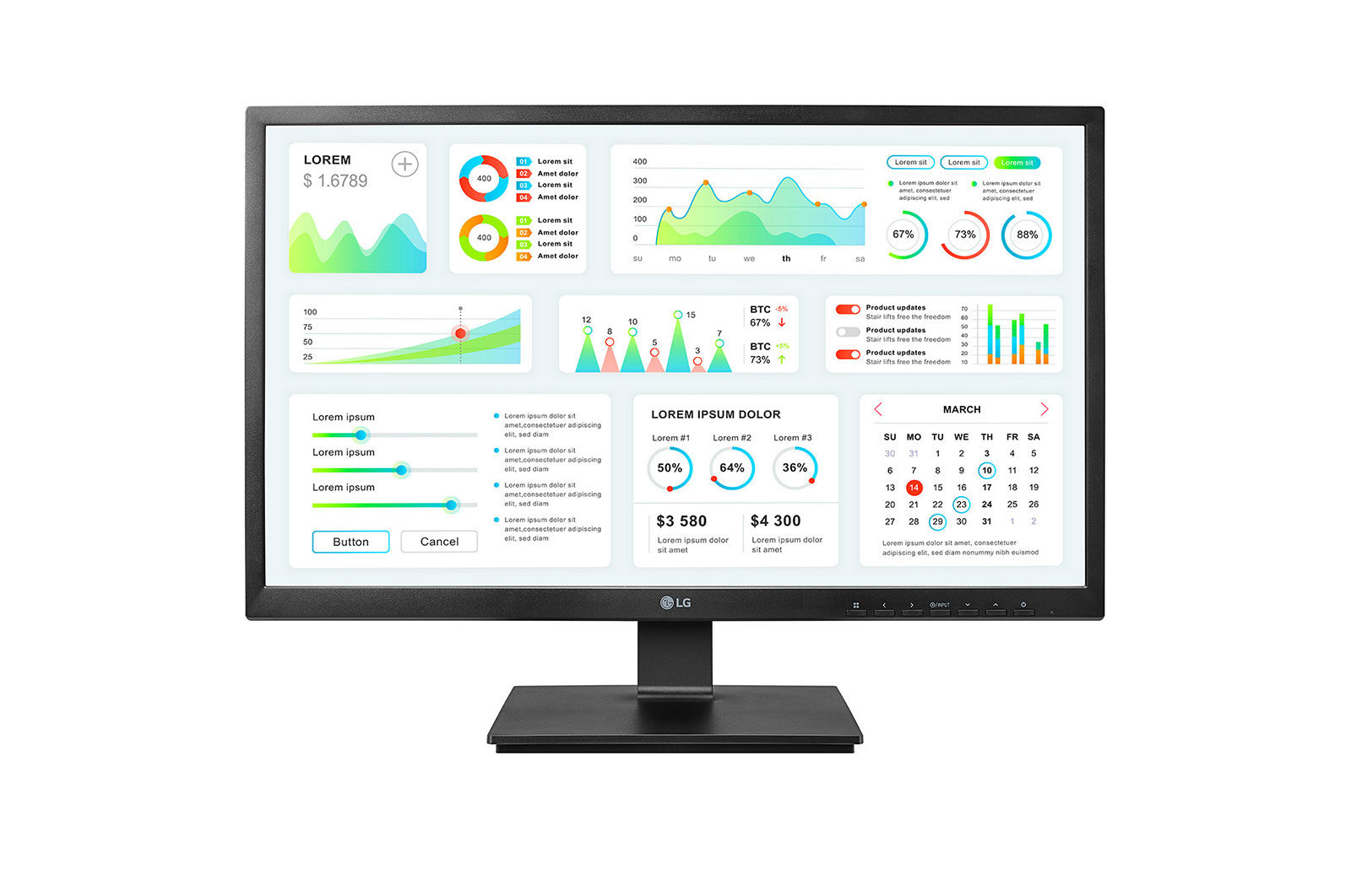 LG 24CK550Z-BP Zero Client LG HK